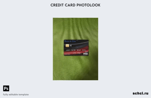 цифровая загрузка Чили Банко де Чили банк Visa карта фотоизображение переднего ш